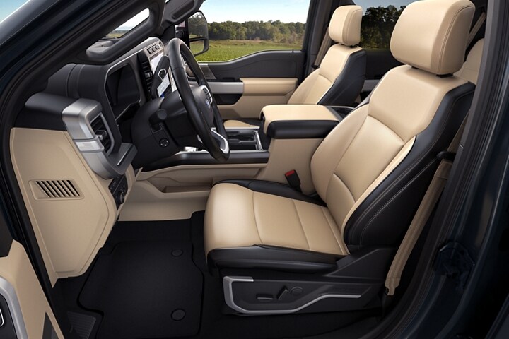 2024 Ford Super Duty Chassis Cab interior.