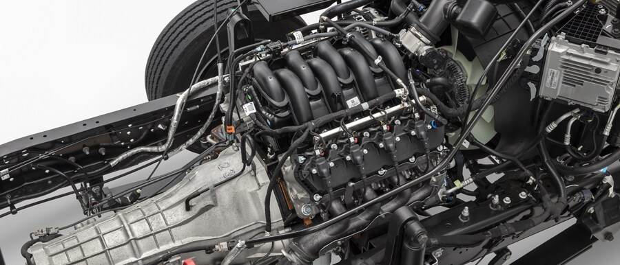motor V8 de 7.3 litros