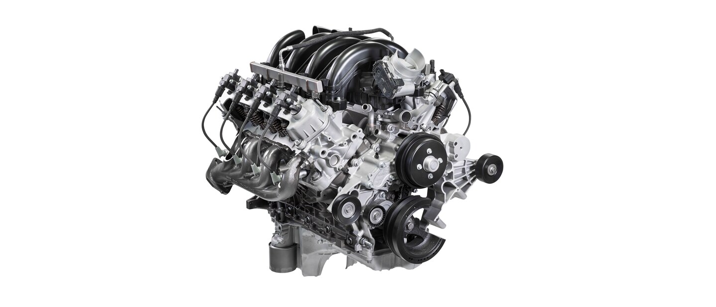 7.3 liter V8 engine