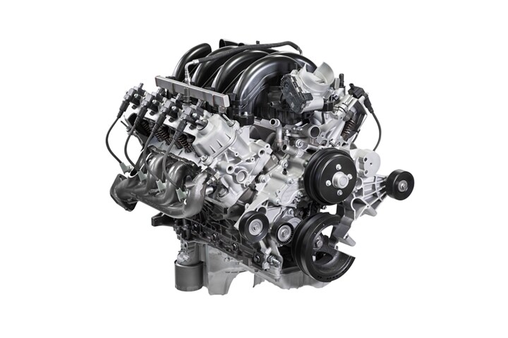 Stripped Chassis 7.3-liter V8 engine