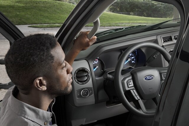 Interior view of the 2024 Ford E-Series Cutaway