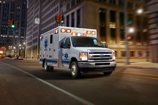 2026 Ford E-Series Cutaway with Type 3 Ambulance Body