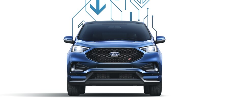 Gráficos de flecha arriba de una SUV Ford Edge® 2023