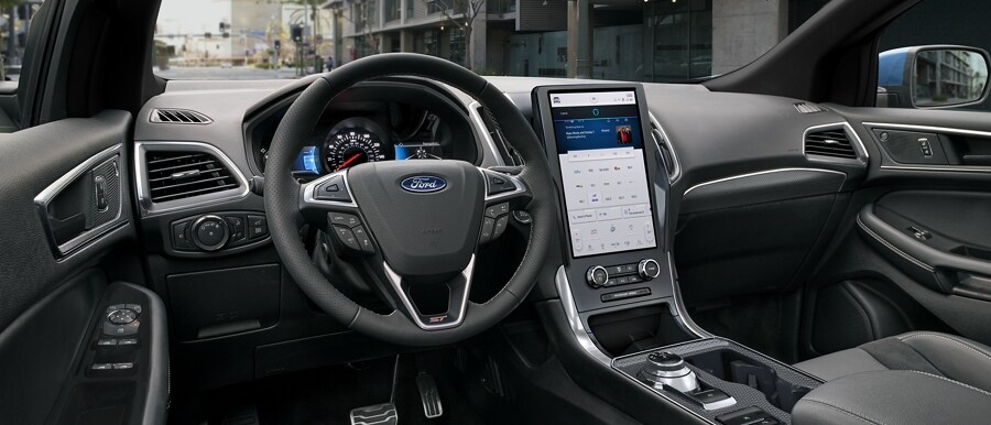 Interior de una SUV Ford Edge® 2023