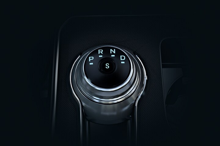 Rotary gear shift of a 2024 Ford Edge®