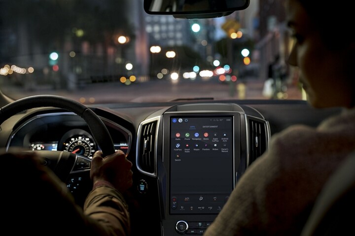 Interior shot of a 2024 Ford Edge® SUV dash