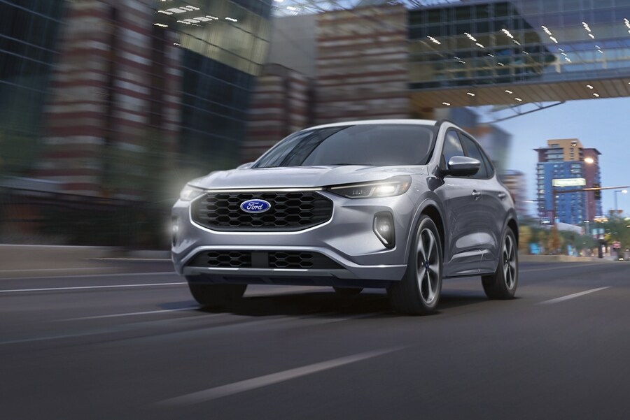 2023 Ford Escape® ST-Line Elite shown in Iconic Silver Metallic