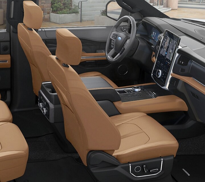 2023 Ford Expedition Platinum Max Interior with Carmelo seats