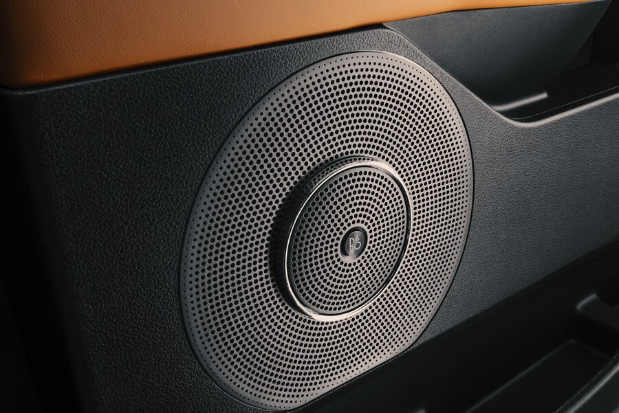 A speaker from the B&O® Unleashed Sound System by Bang&Olufsen®