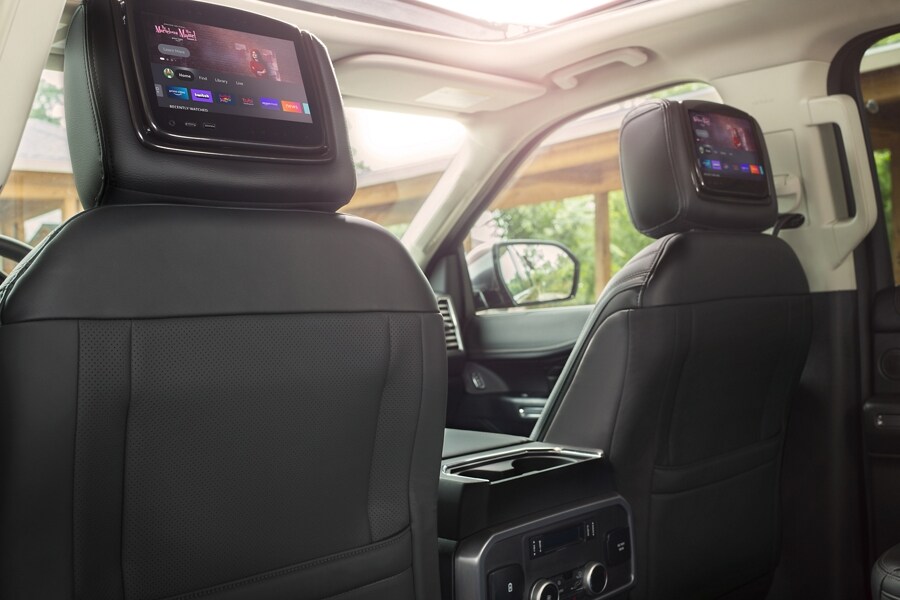 The Dual-Headrest Rear Entertainment Touchscreen System