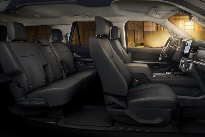 A shot of the interior of a 2024 Ford Expedition SUV with XLT Special Edition Package