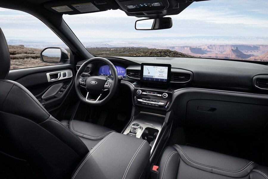 2022 Ford Explorer Interior Storage Bucket Seats