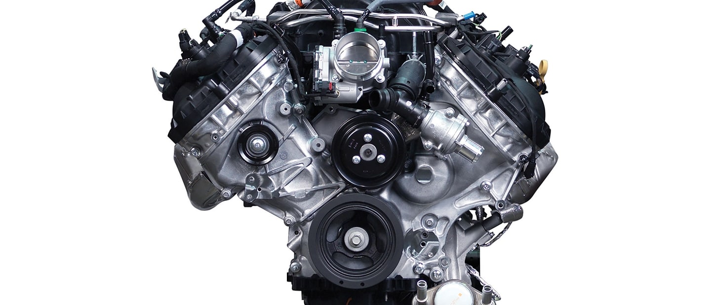 Motor TI-VCT V8 de 5.0 L