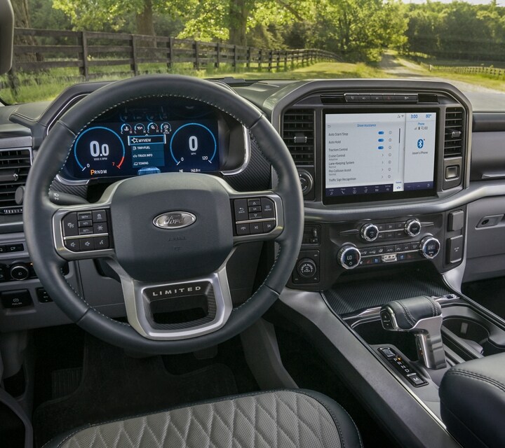 Interior of the 2023 Ford F-150® XLT Heritage Edition