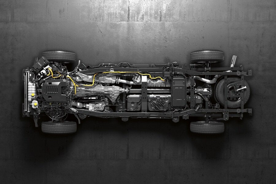 Image of the Fully Boxed High-Strength Steel Frame