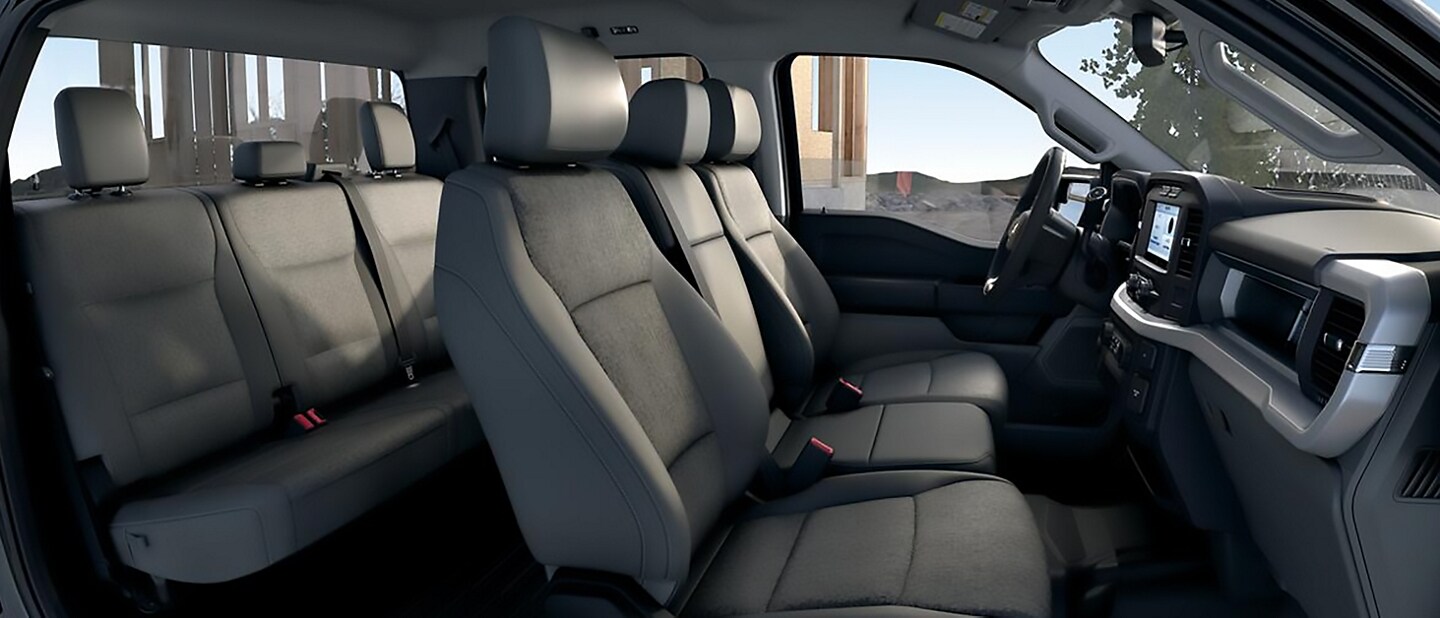 Interior image of 2023 Ford F-150® XL SuperCrew Interior