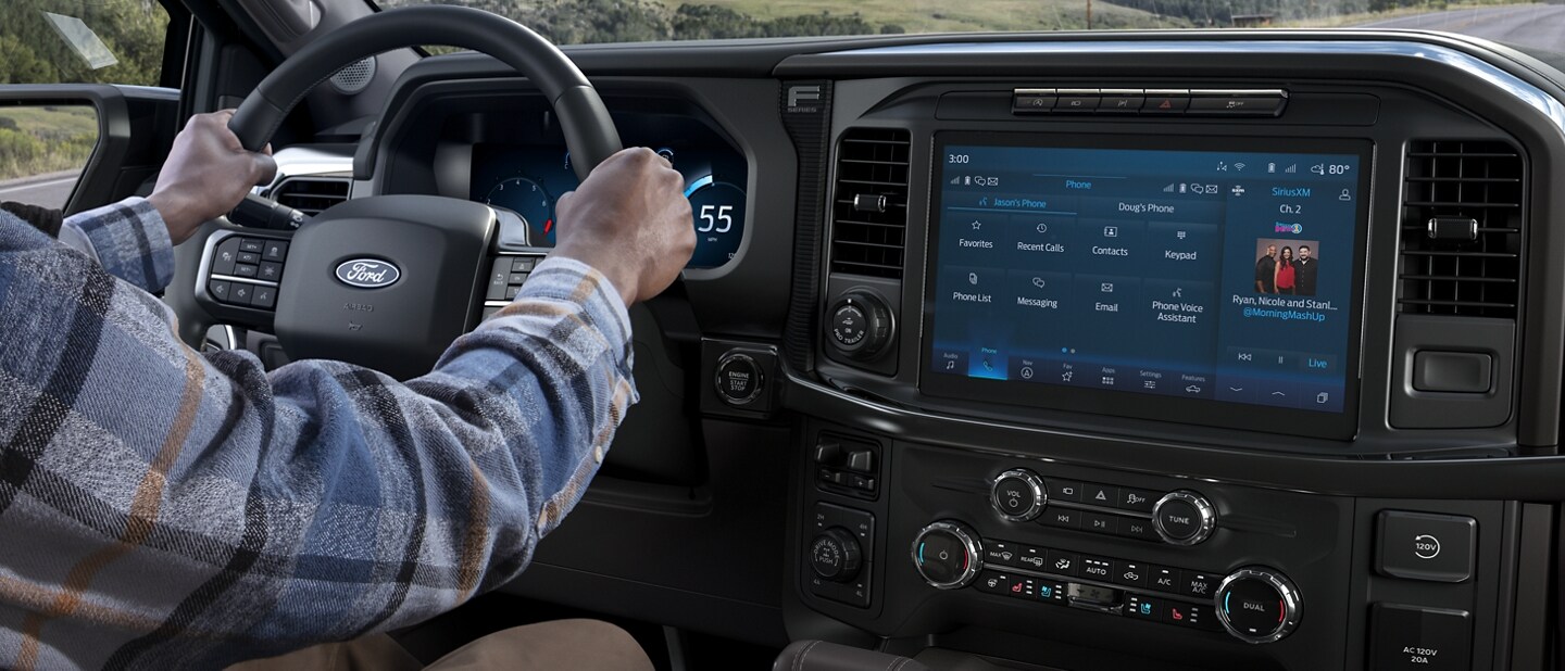 2025 Ford F-150 dashboard