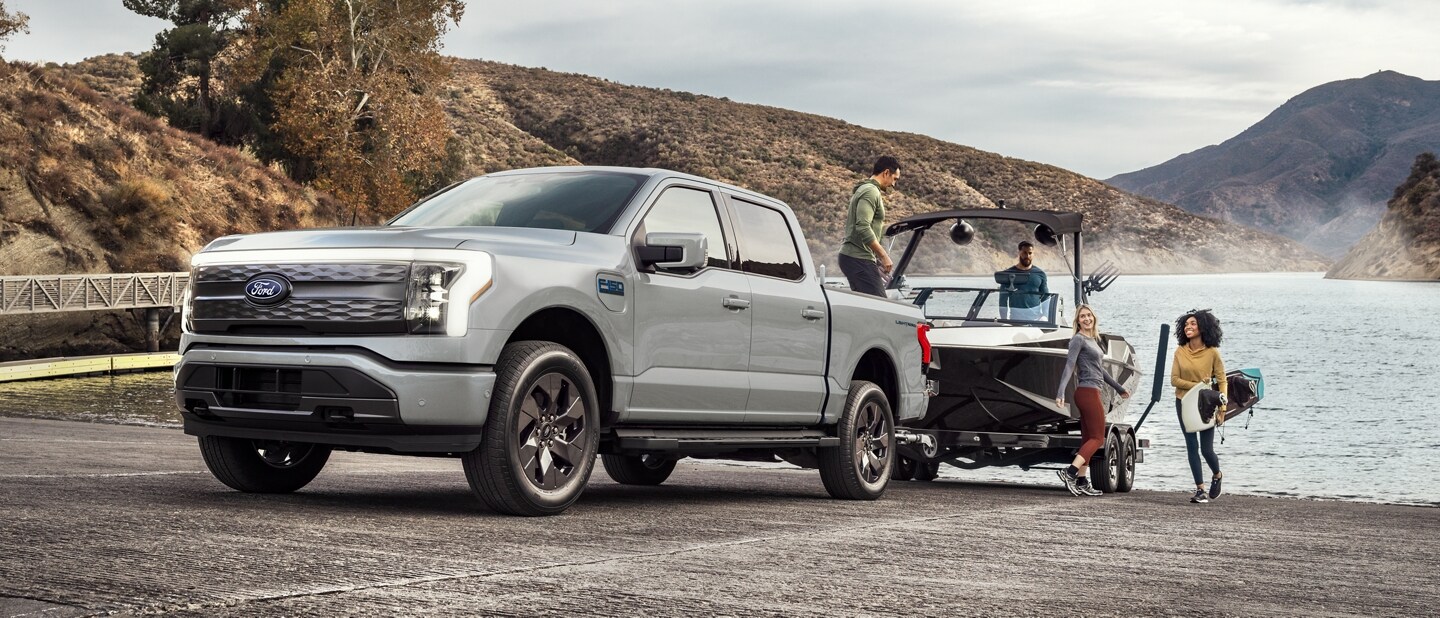 2024 Ford F 150 Lightning Truck Towing Features Ford