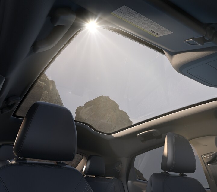 Techo Panorámico de Vidrio Fijo de una Mustang Mach-E® 2023