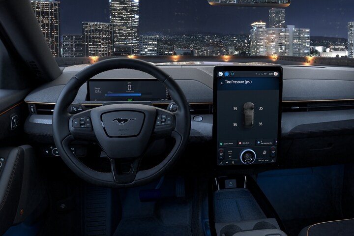Ford electric clearance mustang interior