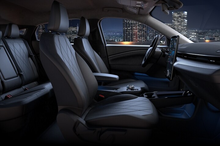 Interior of a 2023 Ford Mustang Mach-E®