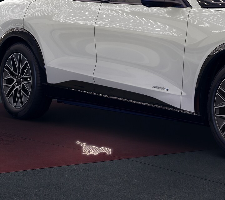 2024 Ford Mustang Mach-E® parked in profile