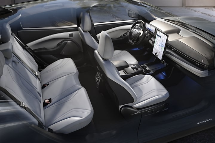 Interior of a 2024 Ford Mustang Mach-E®