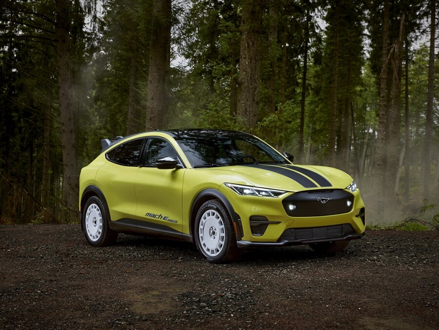 Show me the electric mustang sales