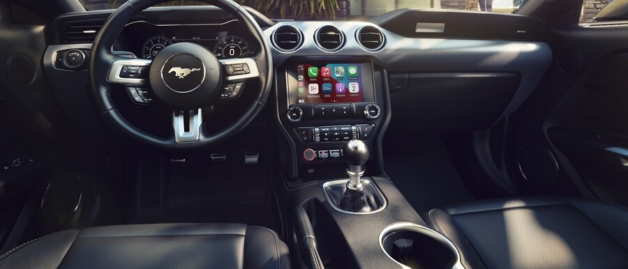 Interior de un Ford Mustang® cupé 2023