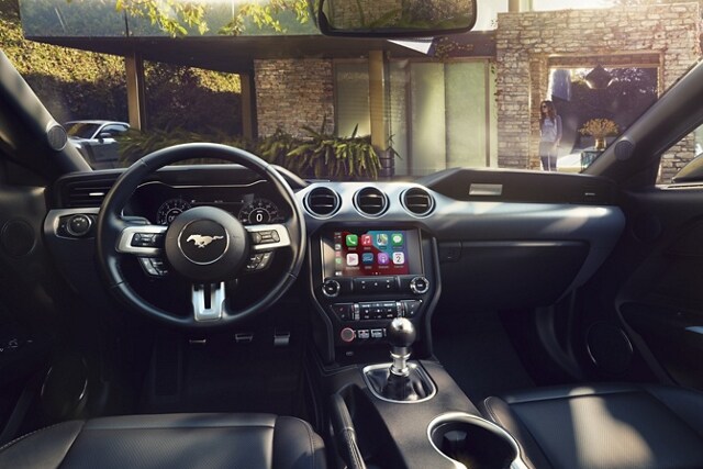 View of a 2023 Ford Mustang® coupe interior