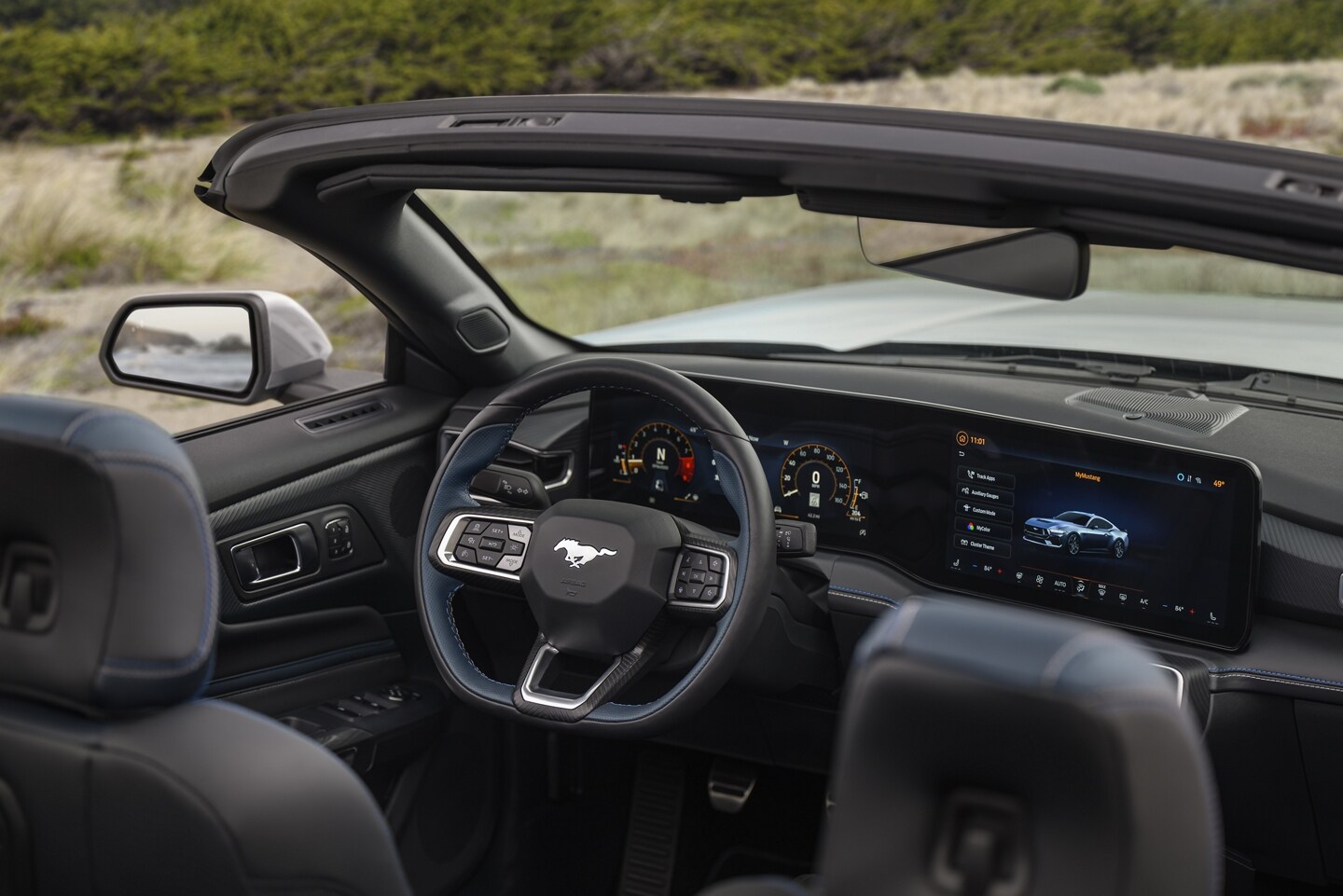 2025 Ford Mustang interior dashboard