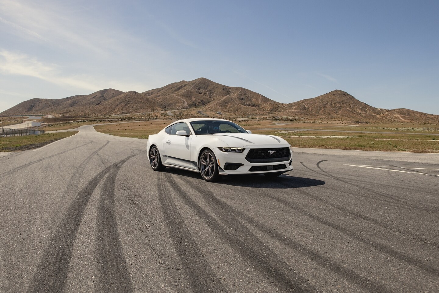 2025 Ford Mustang GT with white exterior
