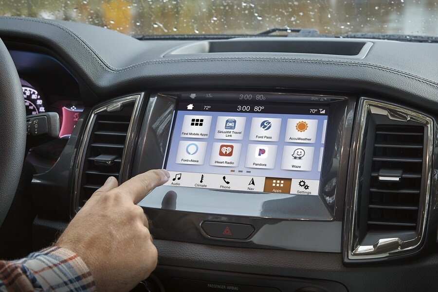 2020 Ford Ranger Midsize Pickup Truck Technology Features