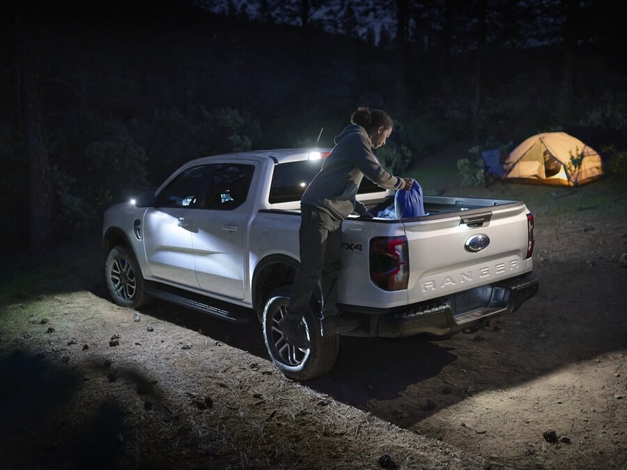 2024 Ford Ranger in the desert
