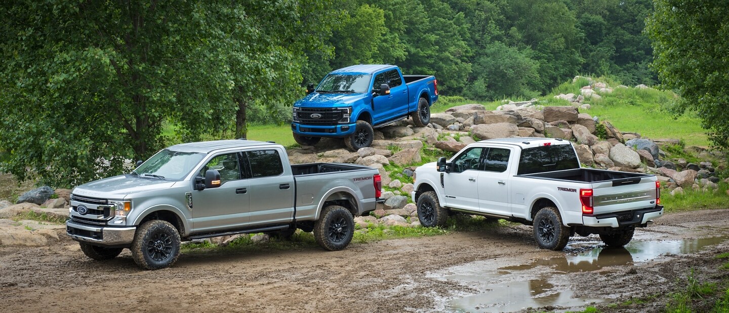 2021 Ford Super Duty Truck Lead The Pack