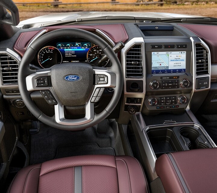 2021 ford super duty truck lead the pack