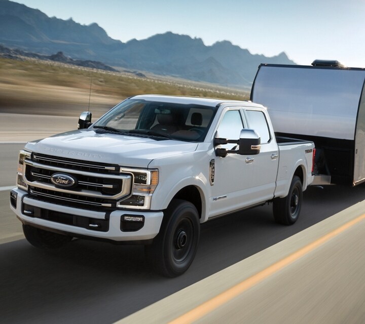 2021 ford super duty truck lead the pack