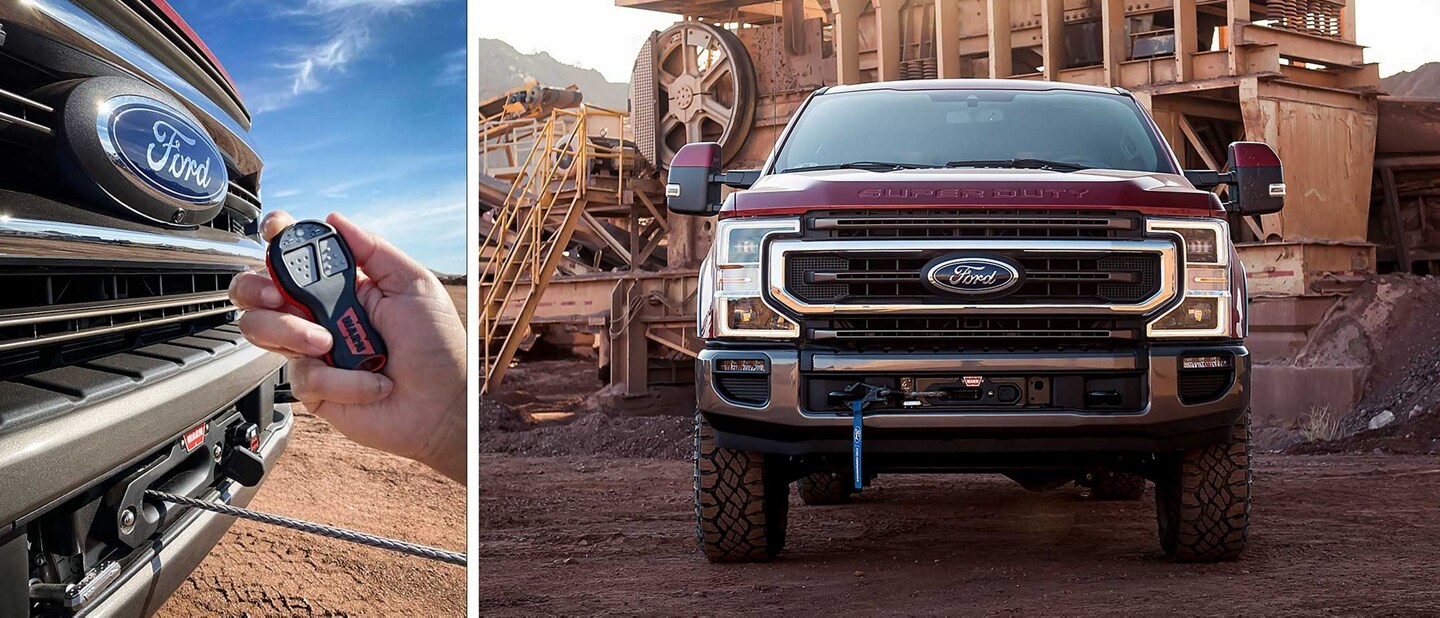 2021 ford super duty truck lead the pack