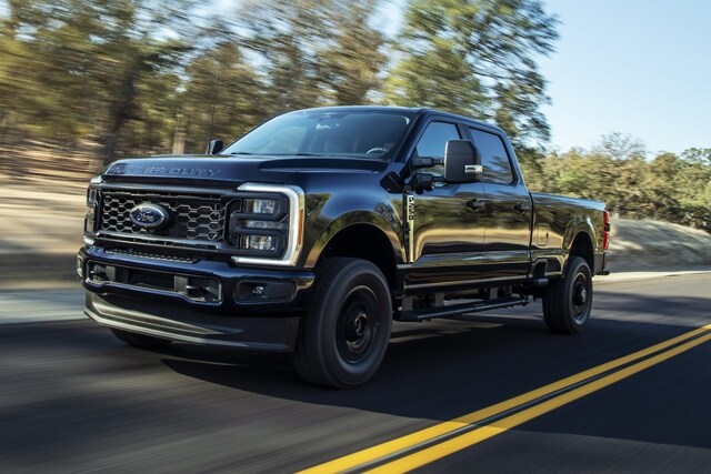 2024 Ford Super Duty® F-250® XL with STX Appearance Package being driven on the road