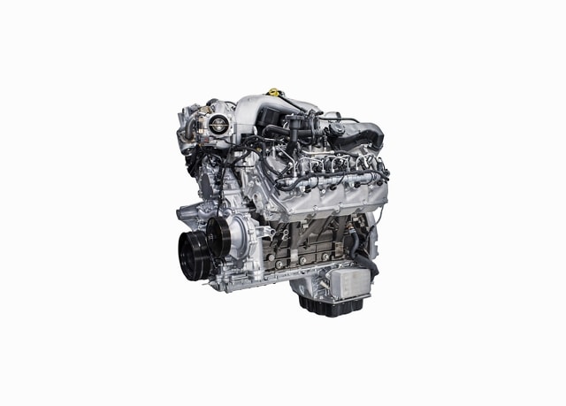 Motor Turbodiésel Power Stroke® V8 de 6.7 litros y Gran Potencia