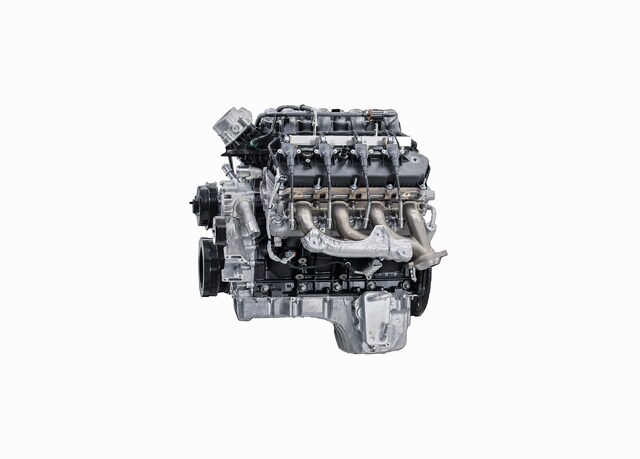 6.8-liter gas V8 engine