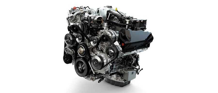 Motor Power Stroke® V8 Turbodiésel de 6.7 litros