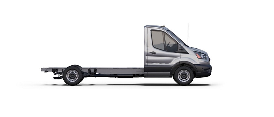 2023 Ford Transit® model wheelbase in size long side shot