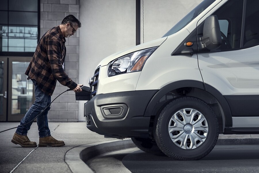 21 Ford Transit Full Size Cargo Van Bold Functional