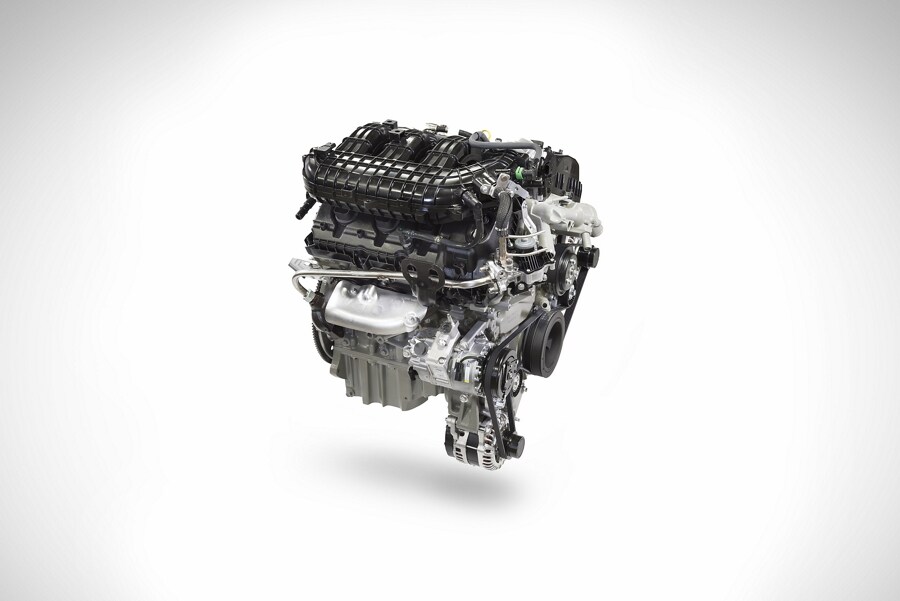 Imagen de un motor V6 de 3.5 L