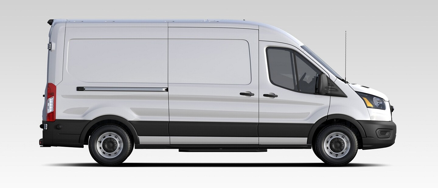 Side view of a 2024 Ford Transit® van