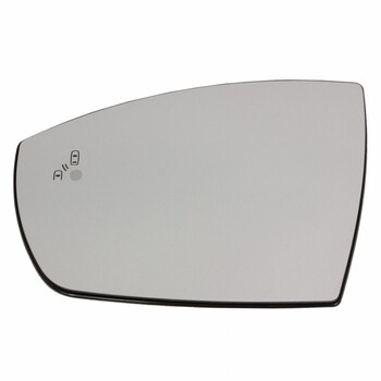 Door Mirror Glass Wide Angle Adhesive - Left