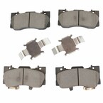 Disc Brake Pad Set Kit Lining - Front (GT) Main Image
