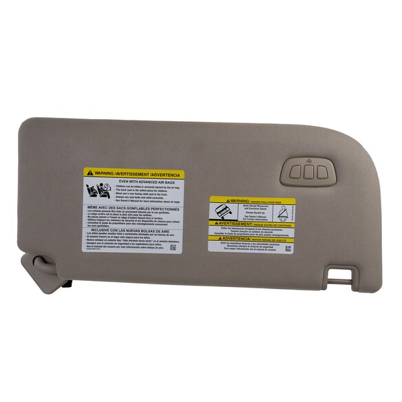 Visor Sun - Left, Front, Rear Main Image