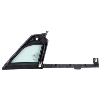 Vent Window Glass And Channel - Front